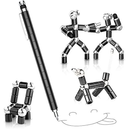 Fidget Gel Pen Present för Män och Kvinnor - Roliga Födelsedagspresenter för Honom Hennes Prylar för Tonåringspresenter Nyhet Personliga Vänpresenter