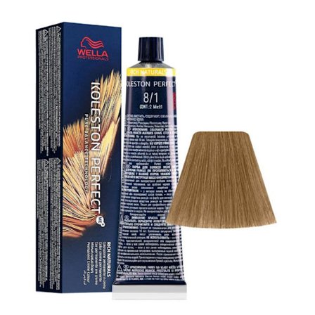 8-1 Light Ash Blonde Wella Koleston perfect Me+ Rich Naturals 60ml