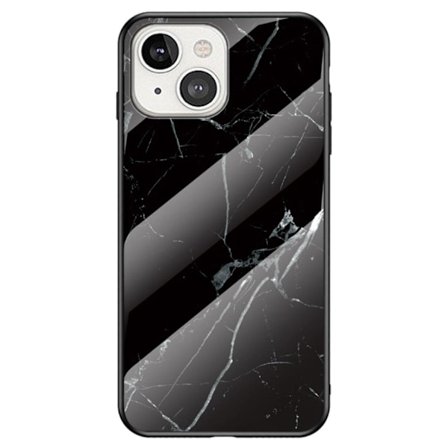 Fantasy Marmor iPhone 14 Plus skal - Svart Marmor