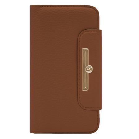 Iphone Xr Marvêlle Magnetiskt Skal & Plånbok Ljusbrun Ljusbrun
