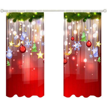 70 x 100 cm Jouluverho Ovi Ikkuna Deko Verho