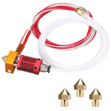 MK8 3D-tulostin Hotend-sarja Suutin, 0,4 mm Suutinsarja, 24V 40W Suutinkeskus 3D-tulostimelle 3