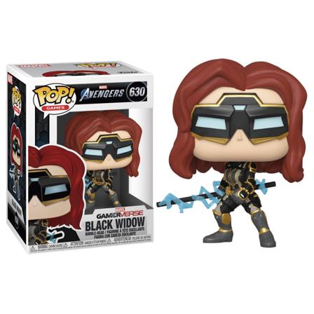 Pop Figure Marvel Avengers Game Black Widow Stark Tech Suit