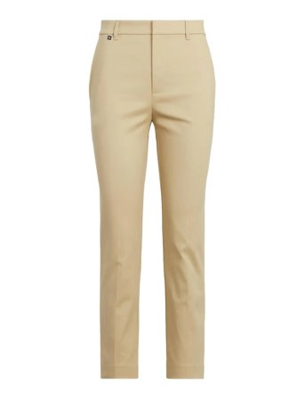 Lauren Ralph Lauren | Double-Faced Stretch Cotton Pant | 40