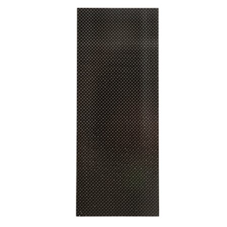 3K blank kulfiberplade Ren kulfiberlaminatplade Twillvævet kulfiberplade til gør-det-selv håndværk 100x250x0,5 mm / 3,9x9,8x0,02in