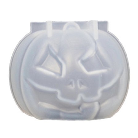Halloween Græskar Silikone Lysform, DIY Gipslys Håndværk, Genanvendelig Harpiks Støbeform til Halloween