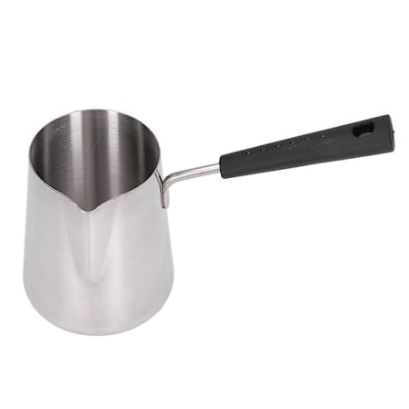 Turkkilainen Kahvipannu 600ml Ruostumaton Teräs Kiiltävä Pinta Kestävä Korkeille Lämpötiloille Helppo Puhdistaa Voin Sulattaja