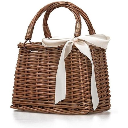 Halm Strandtaske Til Kvinder Sommer Clutch Flettet Kurv Taske Hæklet Tote