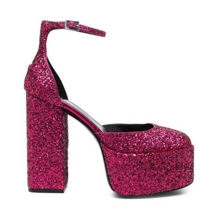 Paris Texas, High Heel Sandals Roze, Dames, Maat:38 EU