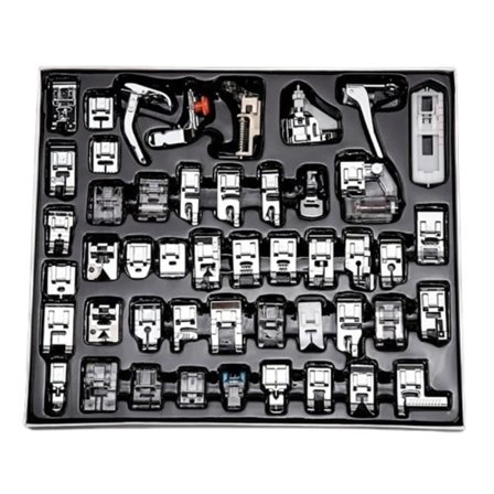 32 stycken Sömnad Maskin tillbehör Pressar fot fötter