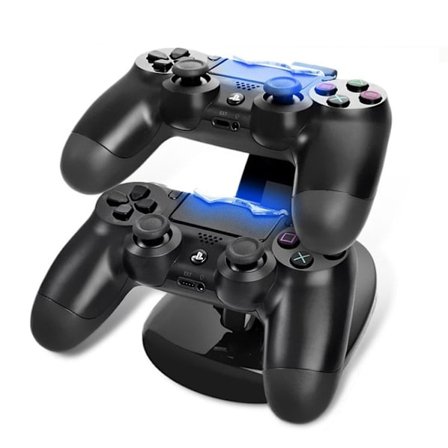 PS5 Laddstation Laddare Kontroll Handkontroll Playstation