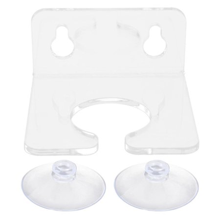 Bärbar akryl badkar vinglas hållare med sugkoppar