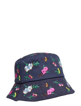 Amelia Bucket Hat Navy Becksöndergaard