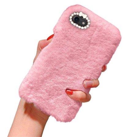 iPhone 7/8/SE (2020) & (2022) - Cover/Mobilcover - Fluffy Pels