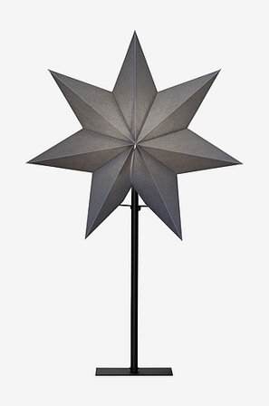 Jotex - Stern mit Sockel Ozen Grau - Kaufe Adventssterne bei Jotex