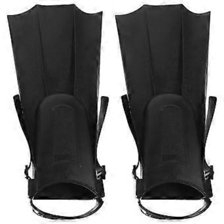 1 par praktiske svømmefødder svømmetræningsfinner snorkeludstyr til teenager