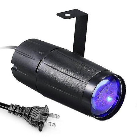 Diskokula Pin Spot Light LED Scenbelysning Beam Spotlight Lampor För Spegelboll Klubb Party Bar DJ Evenemang