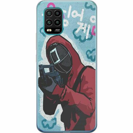 Xiaomi Mi 10 Lite 5g Genomskinligt Skal Squid Game