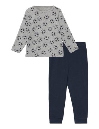 Nkmnightset Melange Football Pyjamas Sett Multi/mønstret Name It