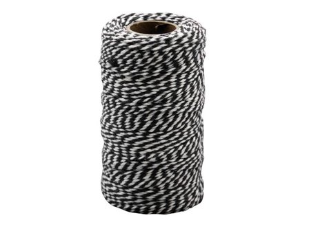 PLAYBOX Bomullsnöre svart och vit - Lyreco - Skola och förskola - Hobbymaterial - Tråd, snöre och snodd