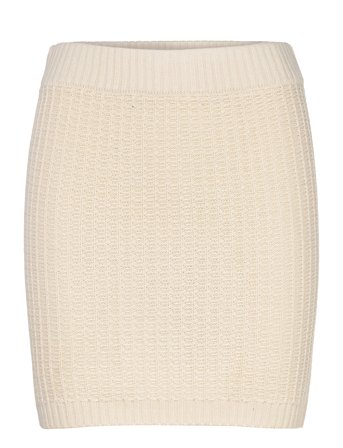 Vero Moda Vmomega Nw Short Skirt Boo - Cream - M