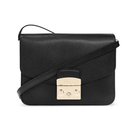 Furla, Cross Body Bags Zwart, Dames, Maat:ONE Size,leer