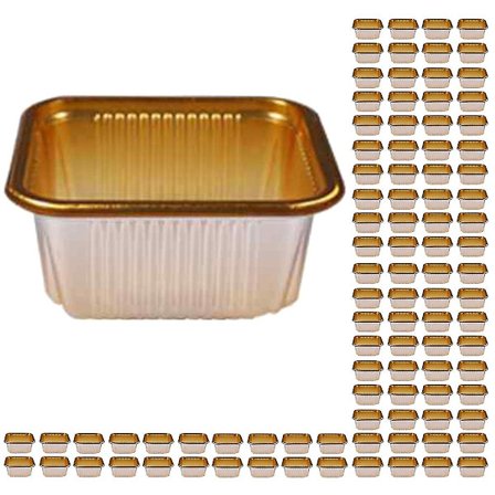 100 stk gule månekake indre brett eggeplomme kjeksholder konditorivarer emballasjeboks fest gavedekorasjon