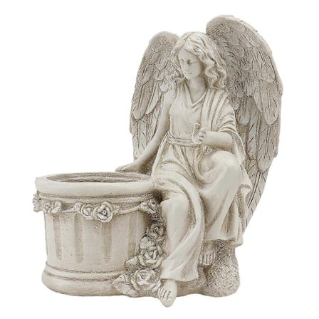 Flicka Design Planter, Tålig Resin för Skönhet