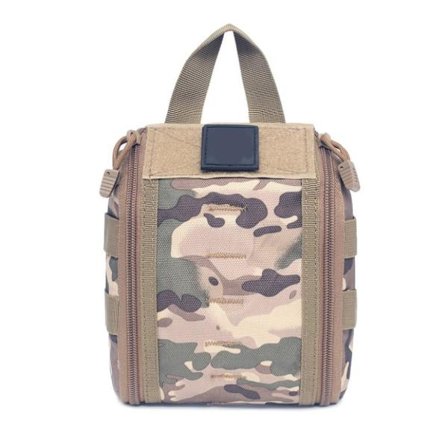 Lättviktig taktisk ficka med flera fack för äventyrssäkerhet