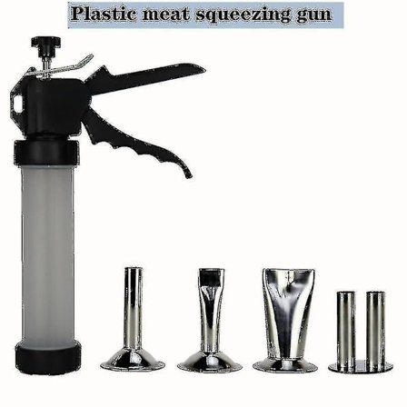 Jerky Maker Pistol med 4 rustfrie ståldyser Hwy[HhhhS]