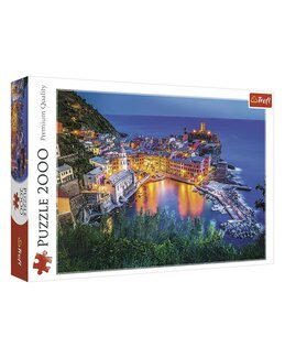 Pussel Vernazza 2000 Bitar - Städer,Natur & stadsliv - Trefl