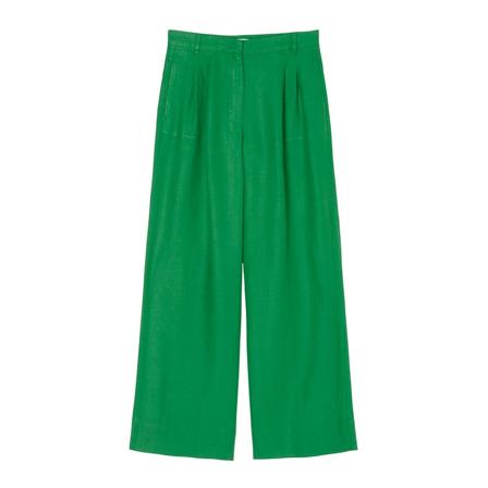 Marc O'Polo, Wide leg trousers Groen, Dames, Maat:S