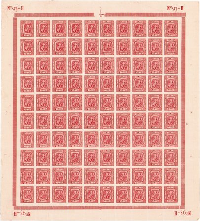 Island - AFA 81 - Postfrisk helark