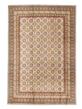 Medailonový Afghán Fine Koberec 199X292 Vlna