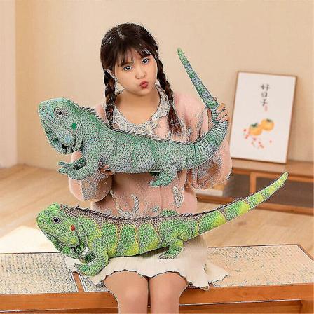 Øgle Kamelæon Blød Plyslegetøj Teddy Fyldt Dyr Baby Børn Børn Gave Ny-YuJia (FMY) Lizard A 65cm
