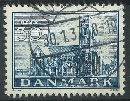 Danmark - AFA 233x - Stemplet