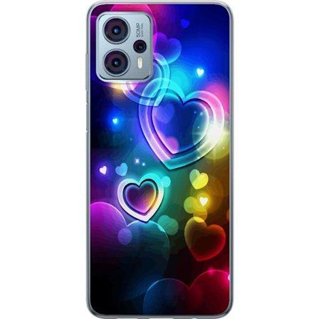 Yhteensopiva Puhelinkuori Motorola Motorola Moto G23 NeonRakkaus