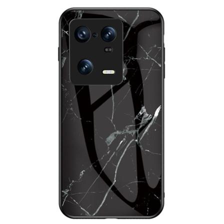 SKALO Xiaomi 13 Pro 5G Marmor hærdet glas TPU Cover - #3 Multicolor