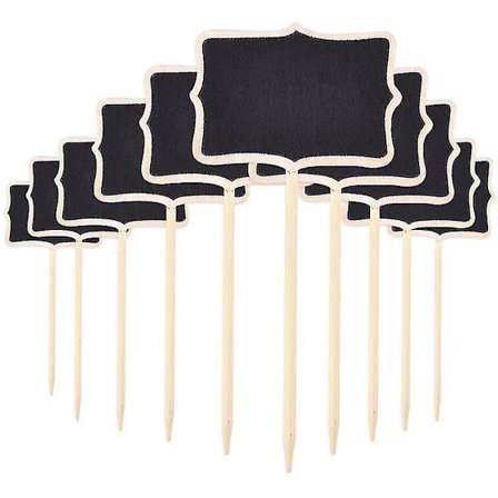 20 stk. treplanteetiketter, minikritt-planteetiketter