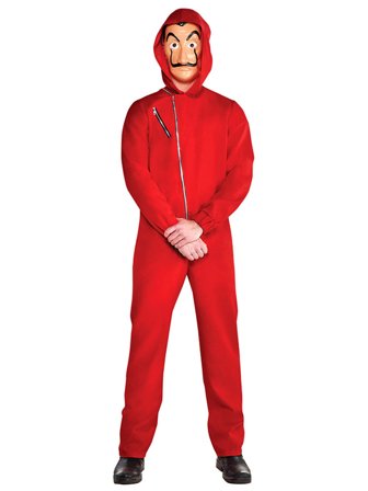 La Casa De Papel Naamiaisasu Naamiolla Medium/Large