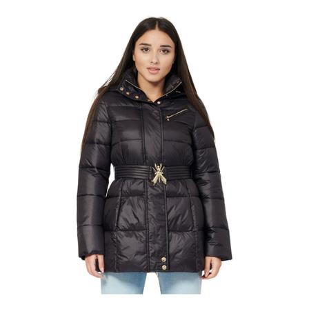 Patrizia Pepe, Down Jackets Czarny, Kobieta, Rozmiar: L