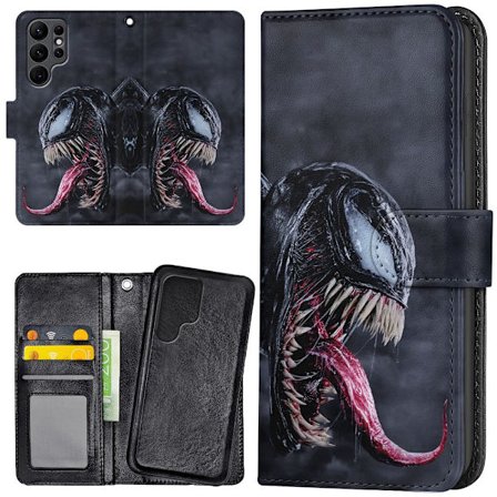 Samsung Galaxy S24 Ultra - Plånboksfodral/Skal Venom