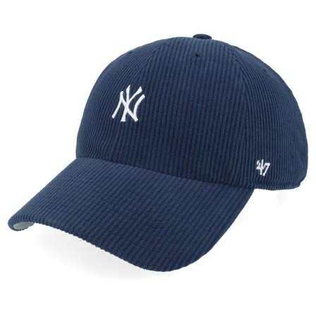 47 Brand - MLB Blå unconstructed Keps - New York Yankees MLB Base Runner 47 Cleanup Navy Dad Cap @ Hatstore