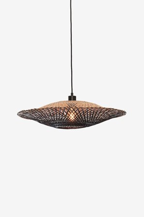 Good&Mojo - Hængende loftlampe omvendt Kalimantan 60x15 cm - Flerfarvet - Loftpendler - Fra Homeroom