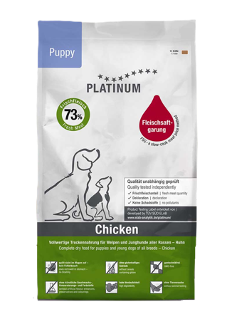 Platinum - Puppy Chicken 1,5 kg - Hund - Hundefôr & hundemat - Tørrfôr for hund - ZOO.no