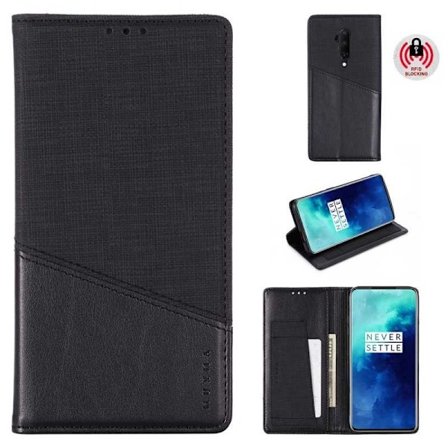 OnePlus 7T Pro Elegant PU-nahkakotelo RFID-estolla