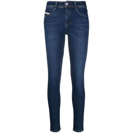 Diesel Skinny Jeans Blå, Dame, Størrelse: W29