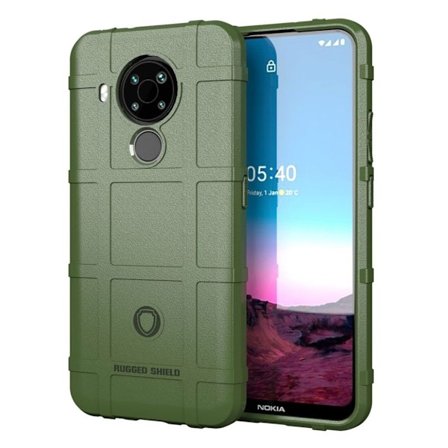 Rugged Shield case - Nokia 5.4 - Grøn