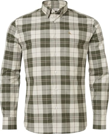 Chevalier Men ́s Hinwick Shirt Men long-sleeved shirts Green L