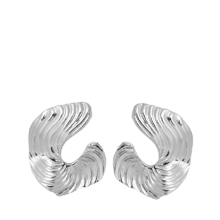 WOS ANITA EARRINGS SILVER Örhängen Dam ONESIZE